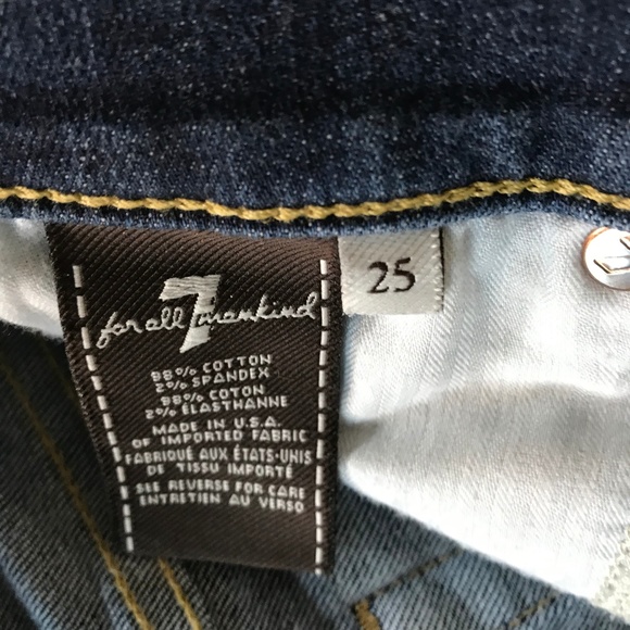 7 For All Mankind 'The Skinny' Mid-Rise Jeans - Picture 2 of 4